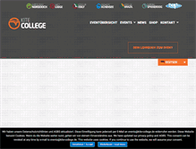 Tablet Screenshot of kite-college.com